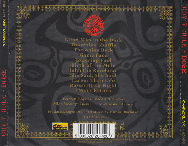 Gov't Mule -Dose