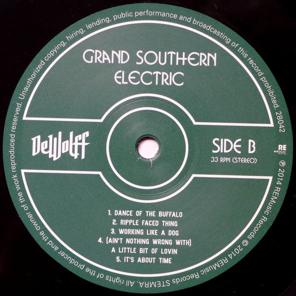 Dewolff -Grand Southern Electric