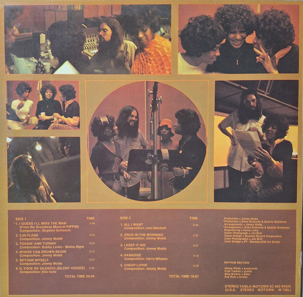 The Supremes -The Supremes Produced And Arranged By Jimmy Webb