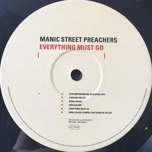 Manic Street Preachers -Everything Must Go