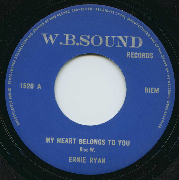 Ernie Ryan -My Heart Belongs To You