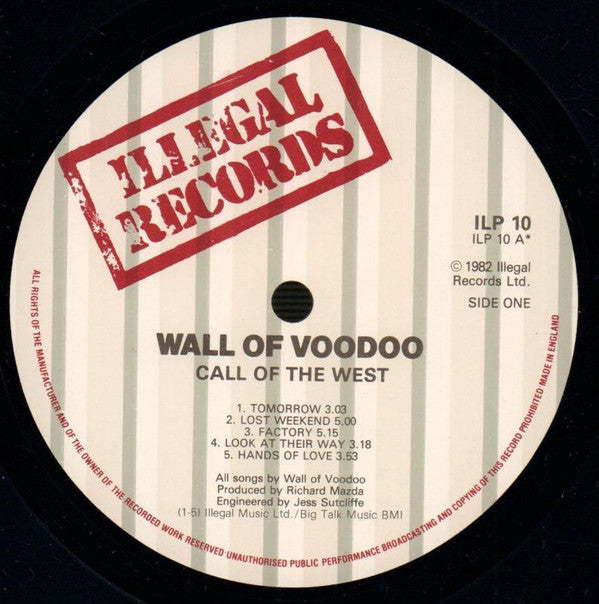 Wall Of Voodoo -Call Of The West