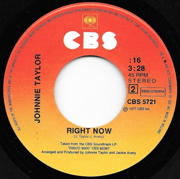 Johnnie Taylor -Disco 9000