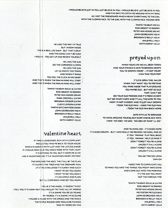 Tanita Tikaram -Ancient Heart