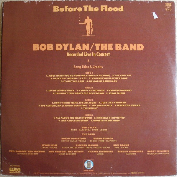 Bob Dylan / The Band -Before The Flood