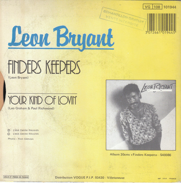 Leon Bryant -Finders Keepers