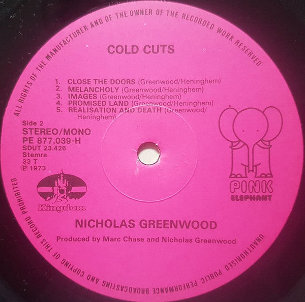 Nicholas Greenwood* -Cold Cuts