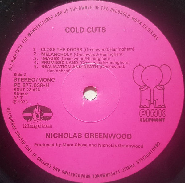 Nicholas Greenwood* -Cold Cuts