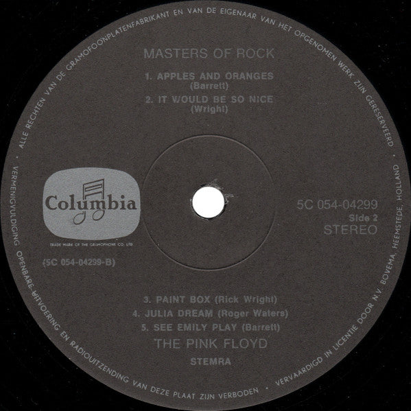 Pink Floyd - Masters Of Rock