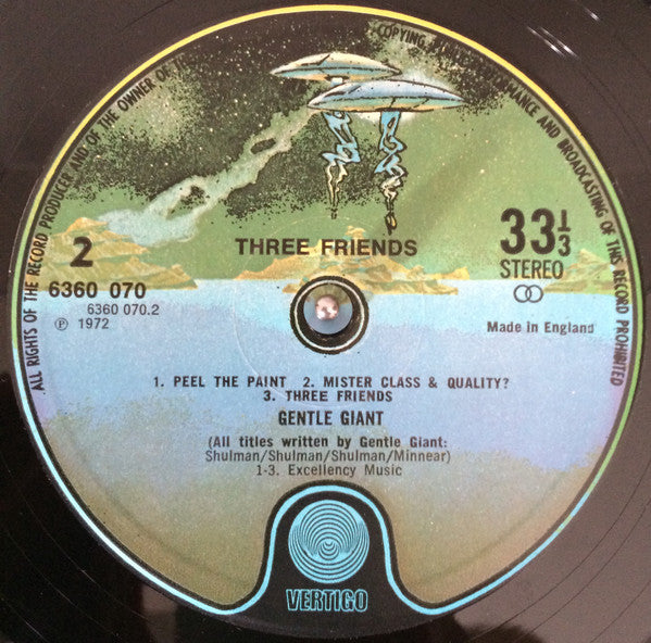 Gentle Giant -Three Friends