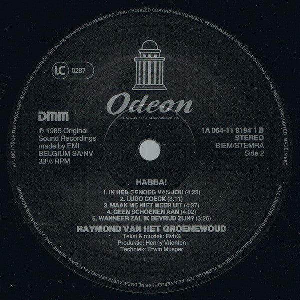 Raymond van het Groenewoud -Habba!