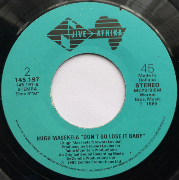 Hugh Masekela Featuring Jonathan Butler -African Breeze