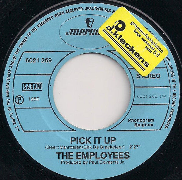 The Employees -Pick It Up / Tooth Paste