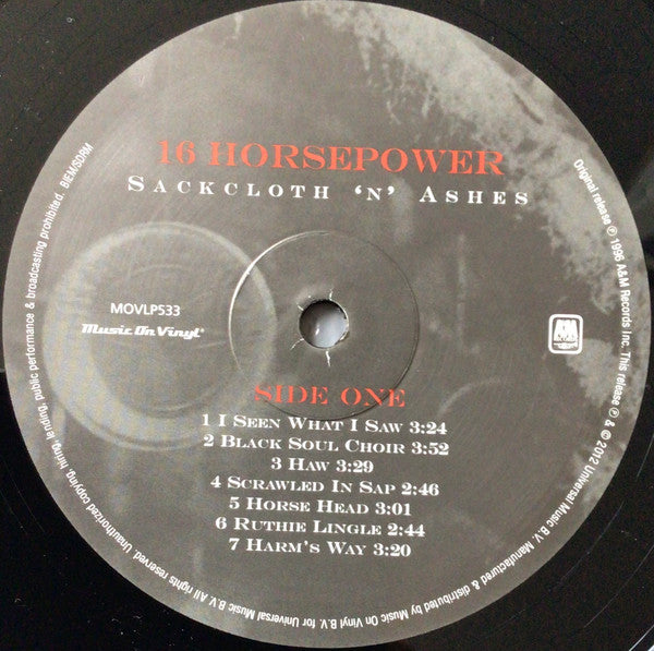 16 Horsepower -Sackcloth 'N' Ashes