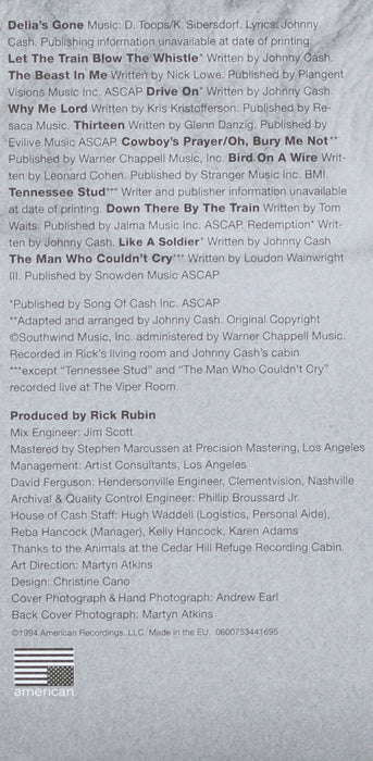 Johnny Cash -American Recordings