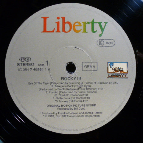 Bill Conti -Rocky III (Original Motion Picture Score)