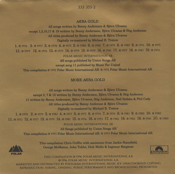 ABBA - Forever Gold