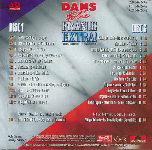 Various - Dans Folie France Extra!