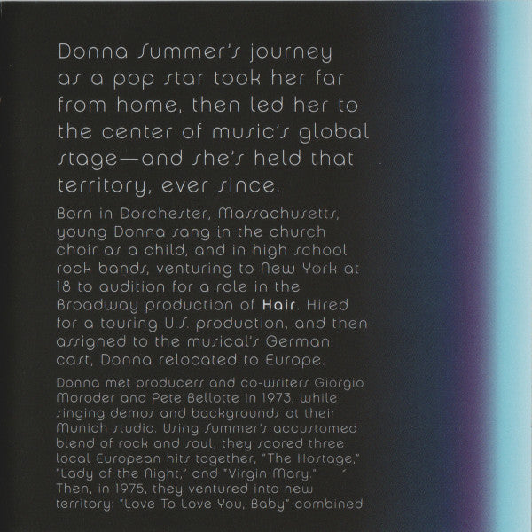 Donna Summer -The Journey • The Very Best Of Donna Summer