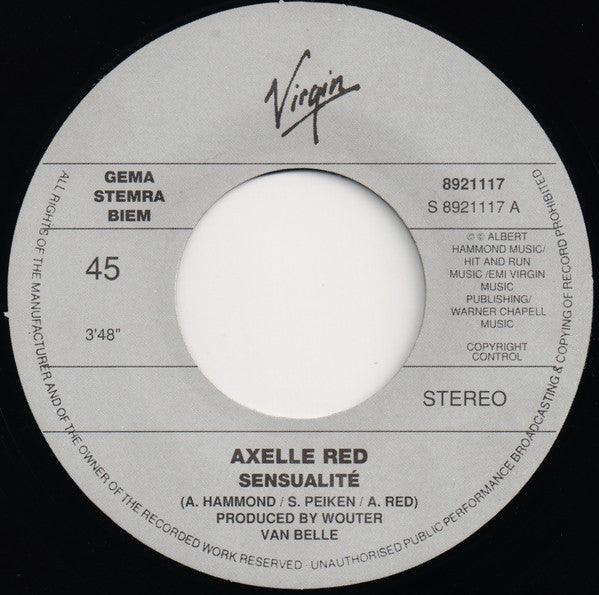 Axelle Red -Sensualité