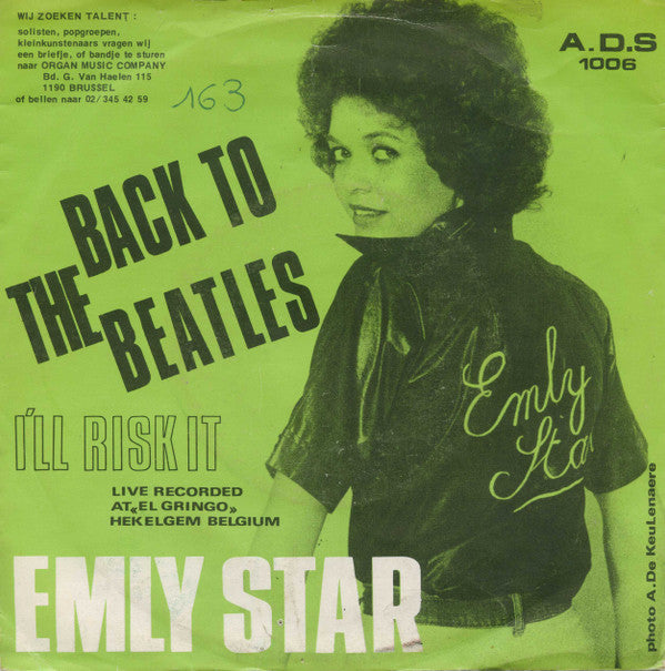 Emly Star* -Back To The Beatles / I'll Risk It