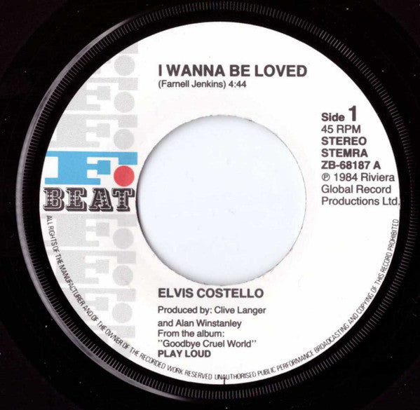 Elvis Costello -I Wanna Be Loved
