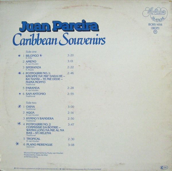 Juan Pareira -Caribbean Souvenirs