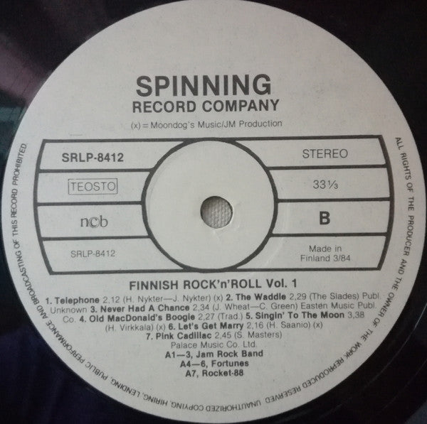 Various - Finnish Rock 'N' Roll Vol. 1
