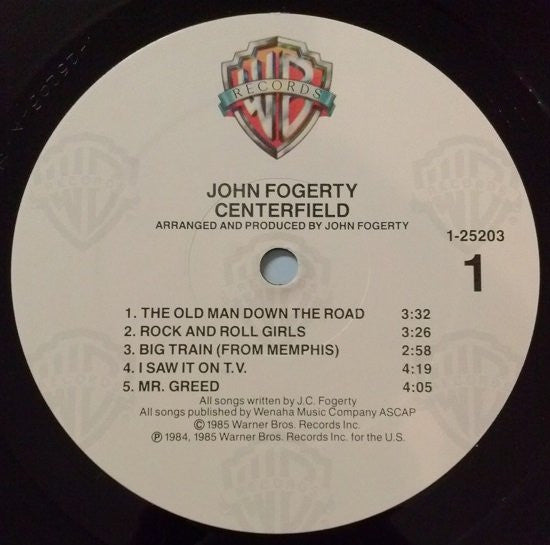 John Fogerty -Centerfield