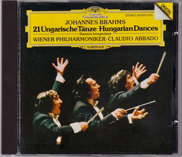 Johannes Brahms - Wiener Philharmoniker, Claudio Abbado - 21 Ungarische Tänze - Hungarian Dances - Danses Hongroises