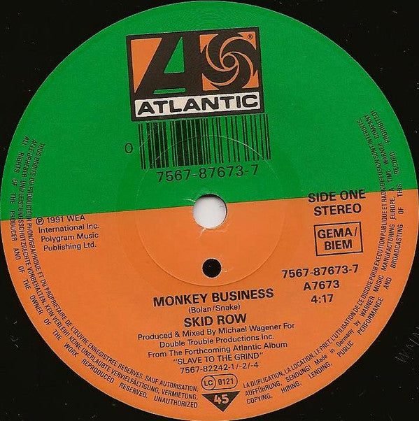 Skid Row -Monkey Business