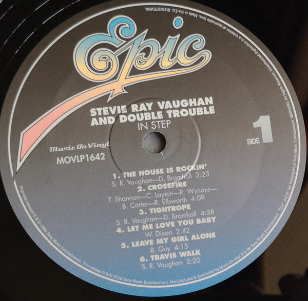 Stevie Ray Vaughan And Double Trouble* -In Step