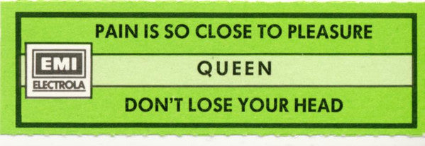 Queen -Pain Is So Close To Pleasure