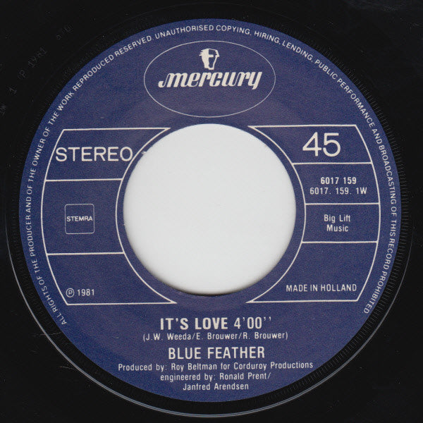 Blue Feather -It's Love