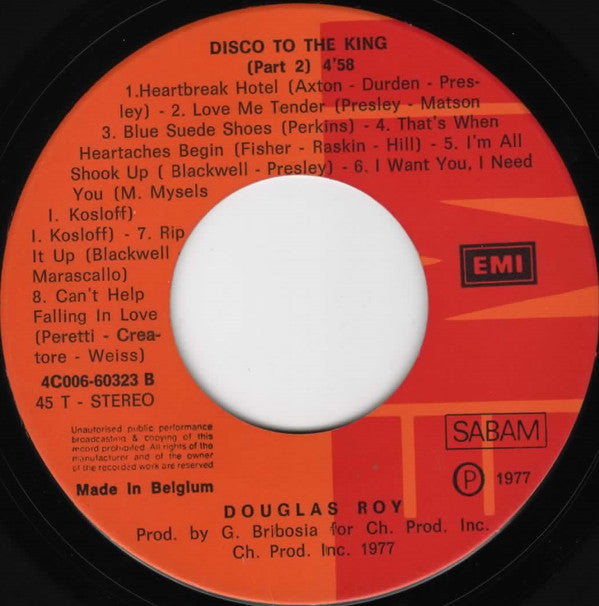 Douglas Roy -Disco To The King
