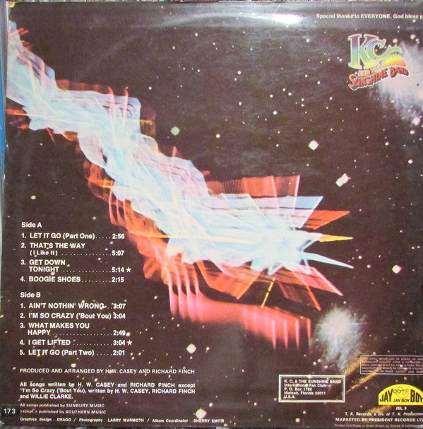 KC And The Sunshine Band* -KC And The Sunshine Band