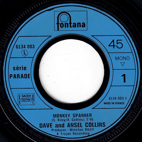 Dave And Ansel Collins* - Monkey Spanner
