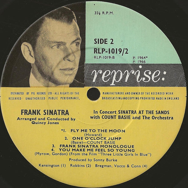 Frank Sinatra -Sinatra At The Sands