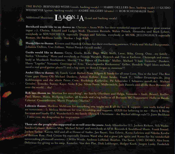 Axxis (2) -Paradise In Flames