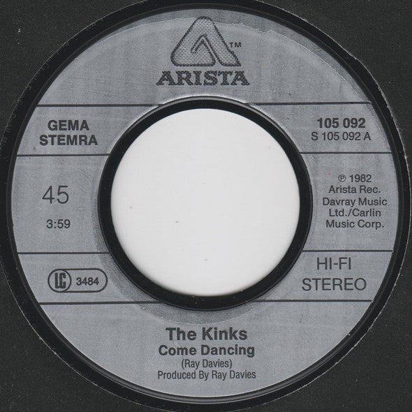 The Kinks -Come Dancing