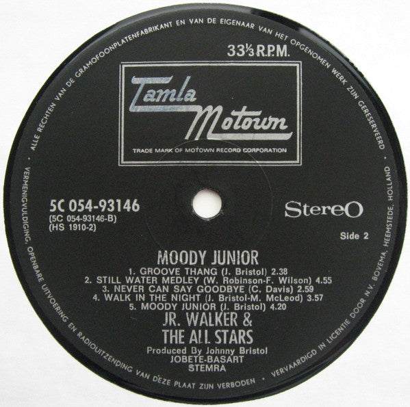 Junior Walker & The All Stars -Moody Jr.