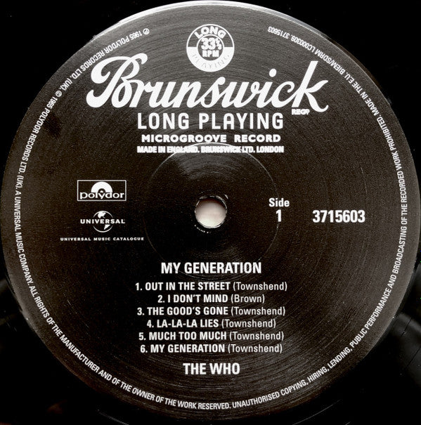 The Who -My Generation