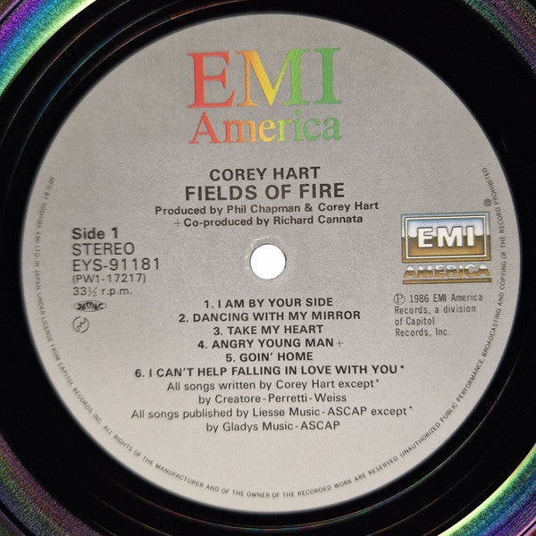 Corey Hart -Fields Of Fire