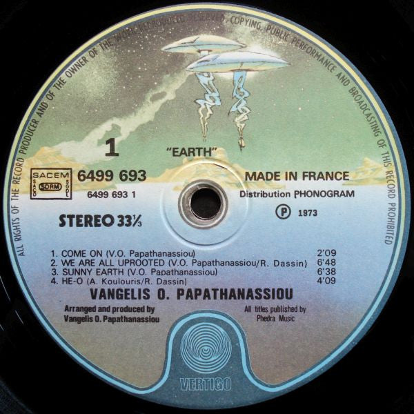 Vangelis O. Papathanassiou* -Earth