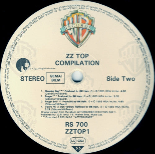 ZZ Top -A Selection From The Collection