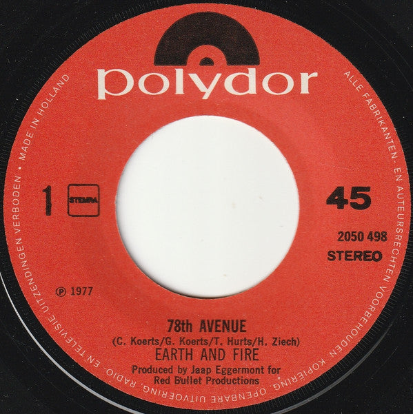 Earth & Fire* -7 8th Avenue