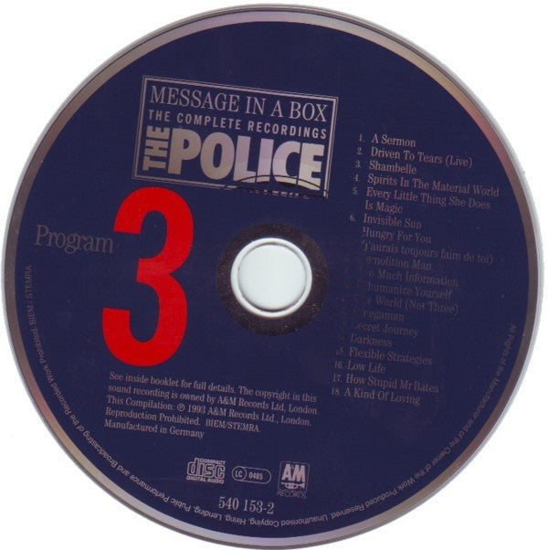 The Police - Message In A Box: The Complete Recordings