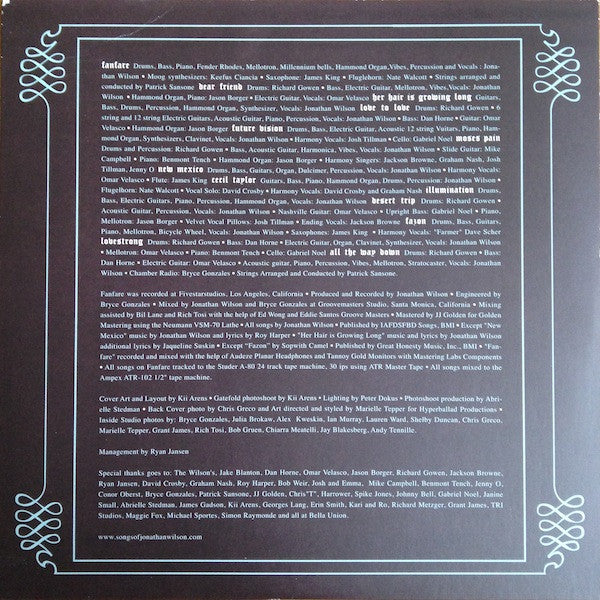 Jonathan Wilson -Fanfare