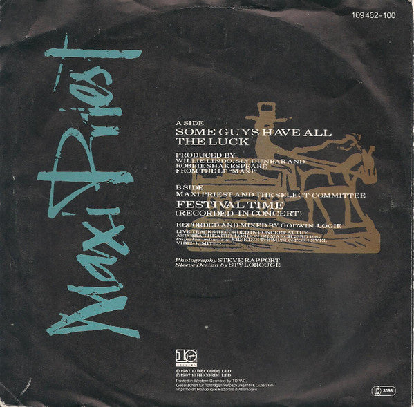 Maxi Priest -Some Guys Have All The Luck