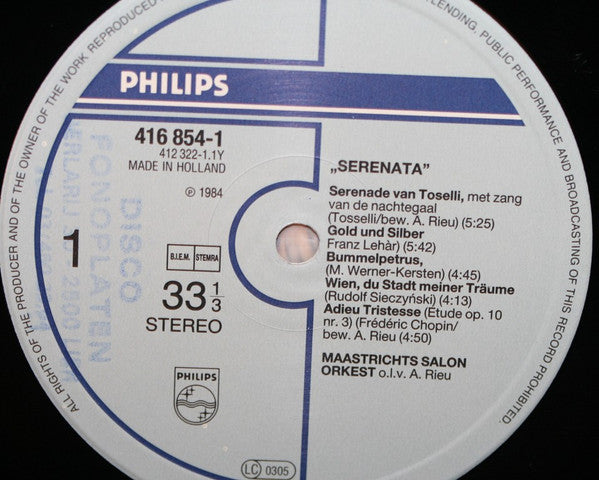 Maastrichts Salon Orkest - Serenata